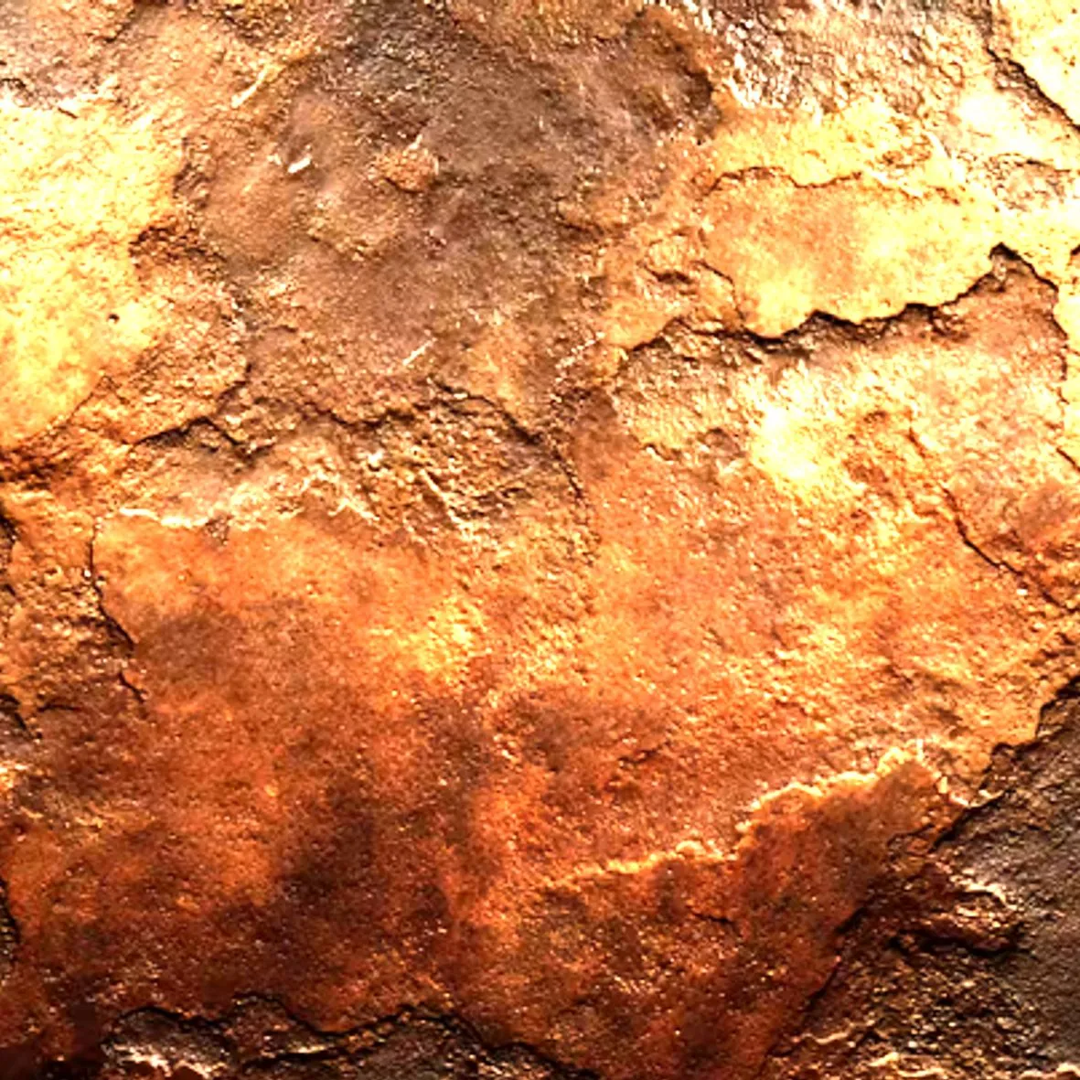 Epoxy panel with a stone look